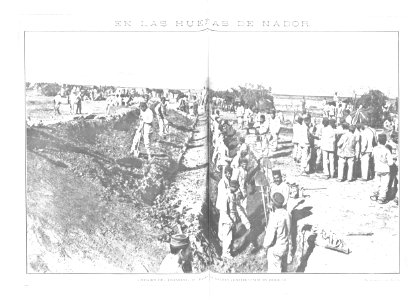 1909-10-13, Actualidades, En las huertas de Nador, Alba photo