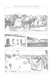 1909-10-13, Actualidades, La vida en campaña, Notas varias de la guerra, Alba photo