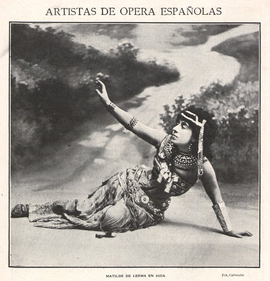 1909-12-12, El Teatro, Matilde de Lerma, Calvache