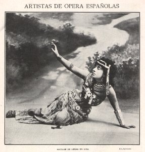 1909-12-12, El Teatro, Matilde de Lerma, Calvache