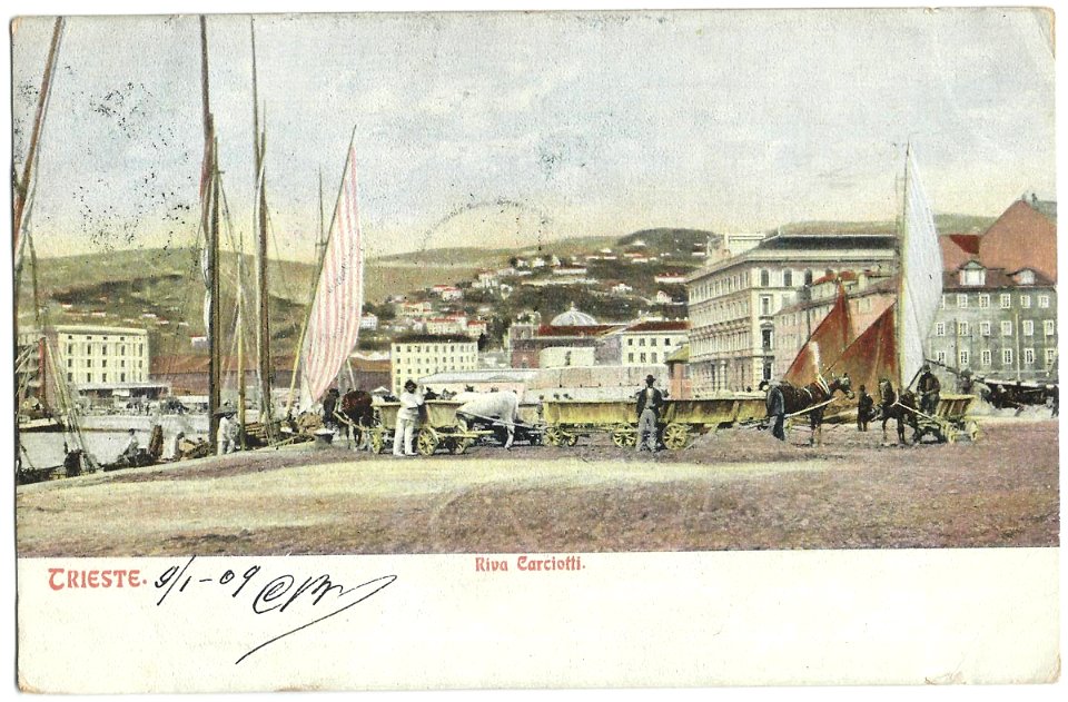 19090109 trieste riva carciotti