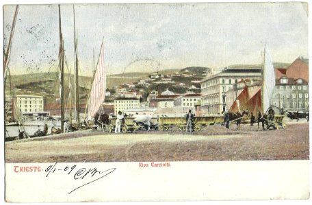 19090109 trieste riva carciotti