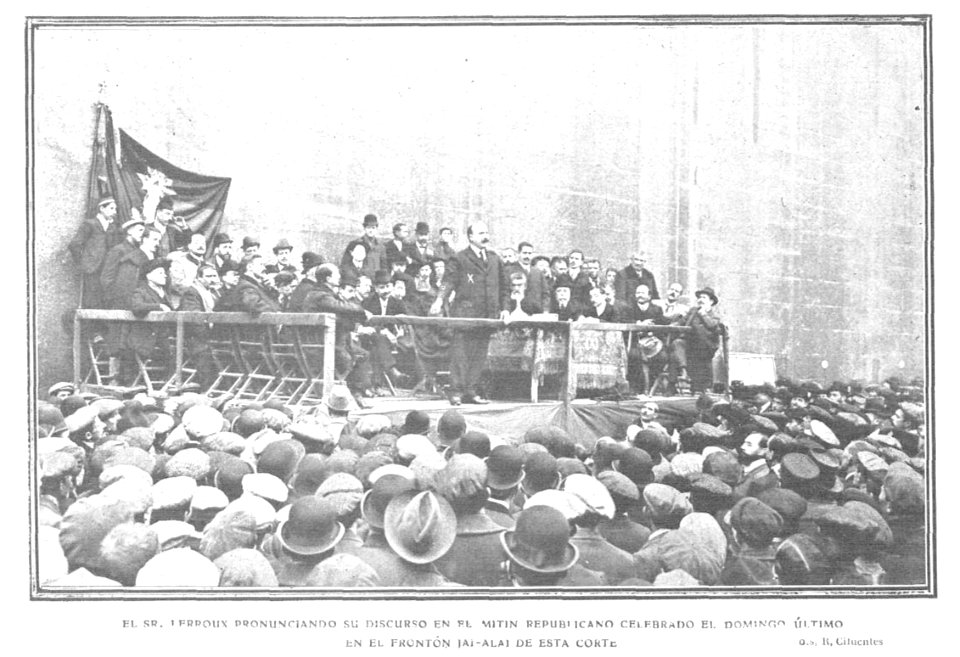 1909-11-24, Actualidades, Mitin republicano, Cifuentes