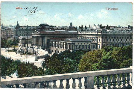 19090114 wien parlament photo