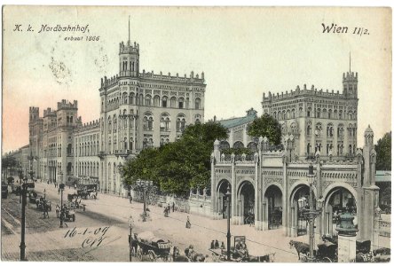 19090116 wien nordbahnhof photo