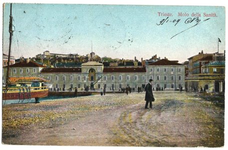 19090109 trieste molo della sanita
