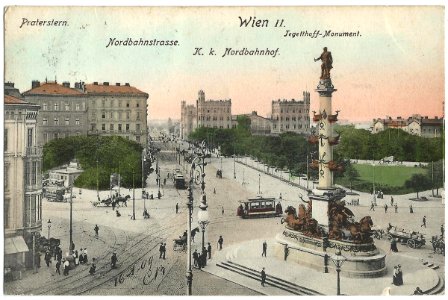 19090116 wien praterstern nordbahnstrasse photo
