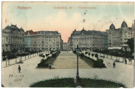 19090120 budapest freiheitsplatz photo