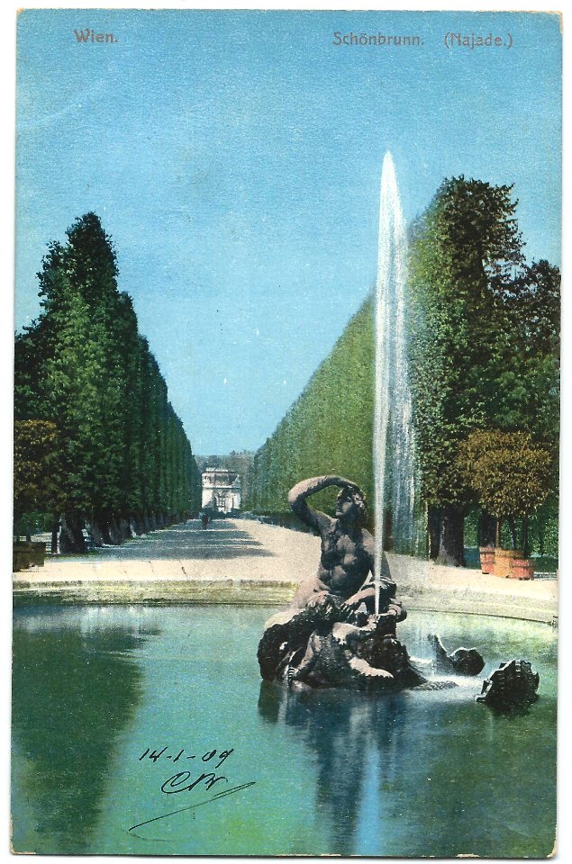 19090114 wien schonbrunn najade