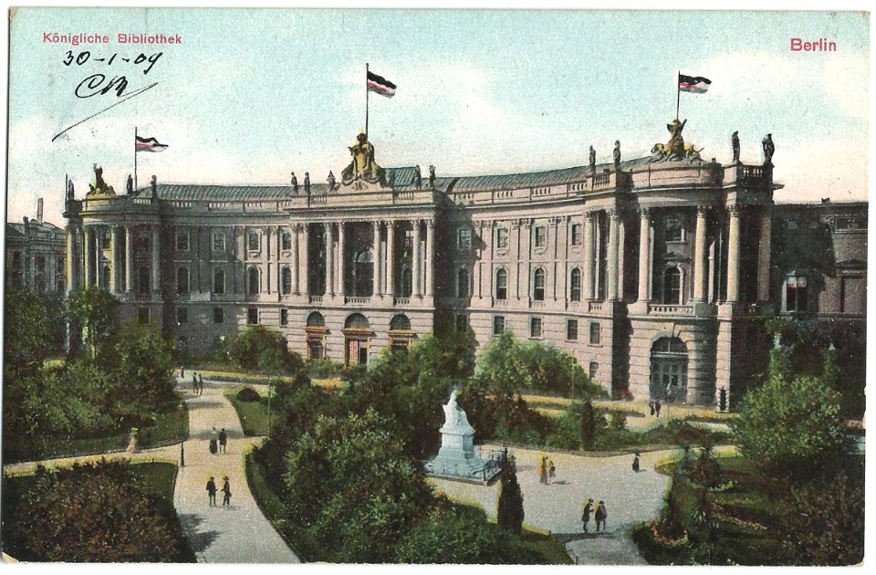19090130 berlin konigliche bibliothek