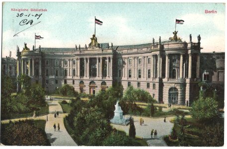 19090130 berlin konigliche bibliothek