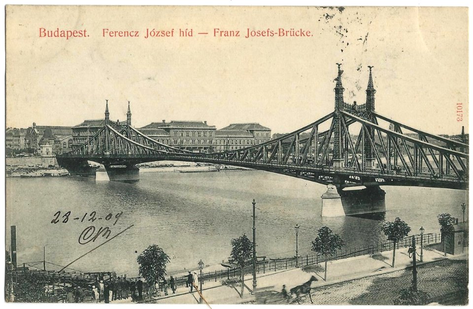 19091228 budapest franz josefs brucke