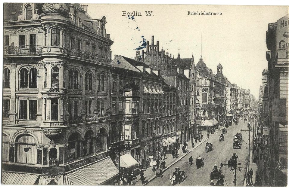 19091216 berlin friedrichstrasse