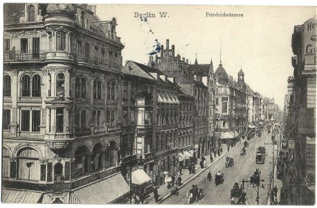 19091216 berlin friedrichstrasse