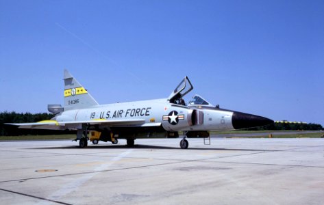 190th Fighter-Interceptor Squadron F-102 Delta Dagger 54-1385