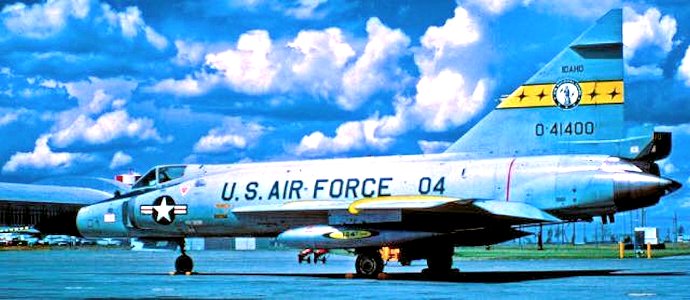 190th Fighter-Interceptor Squadron F-102 Delta Dagger 54-1400