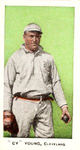 1910 E98 'Set of 30' Cy Young - Green photo