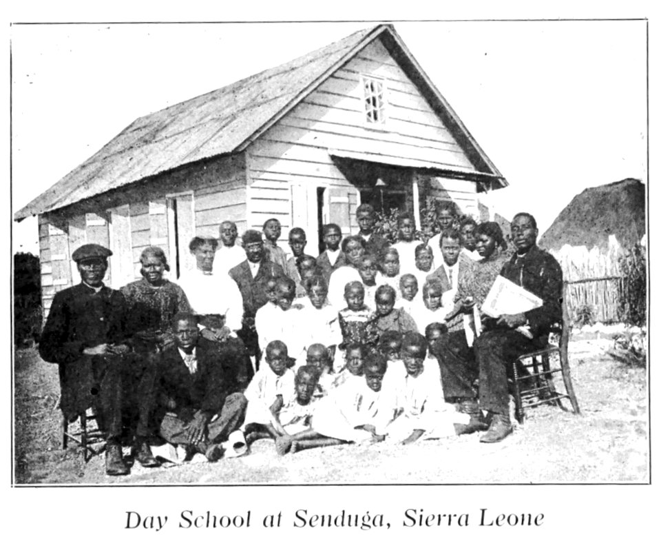 HEARD(1910) 04 - A.M.E. Day School at Senduga, Sierra Leone
