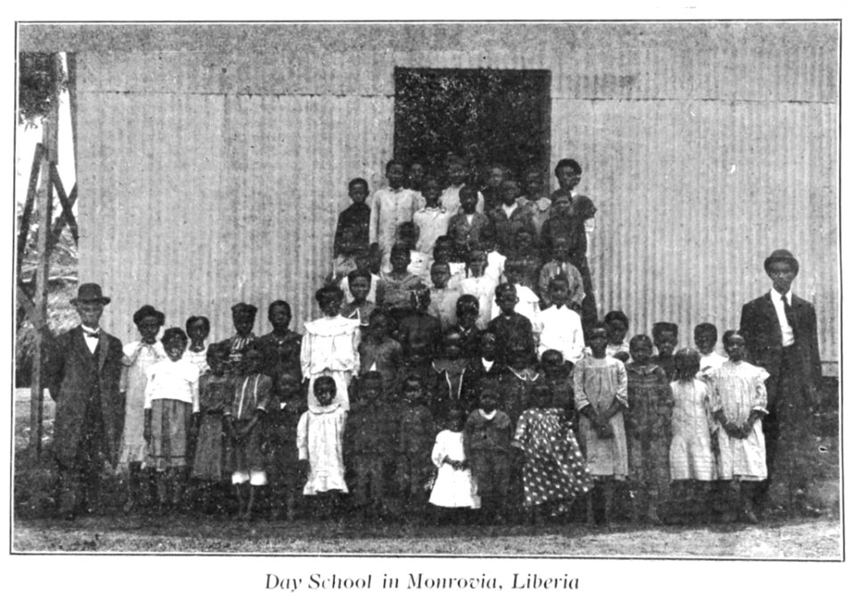 HEARD(1910) 08 - A.M.E. Day School at Monrovia, Liberia