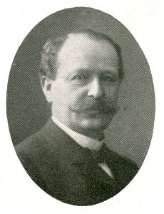 1910 circa Ferdinand Hauers junior, Geschäftsführer Gebrüder Hauers, Hannover