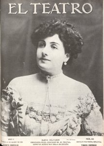 1910-03-20, El Teatro, Elena Salvador, Calvache