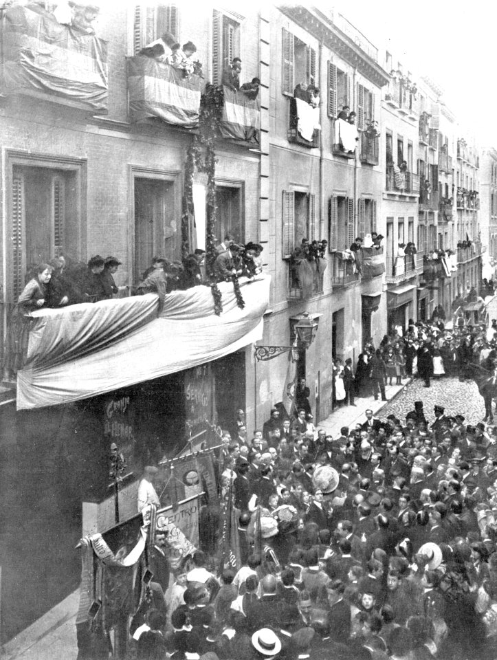 1910-05-18, Actualidades, Homenaje a Valliciergo, Cifuentes (cropped)