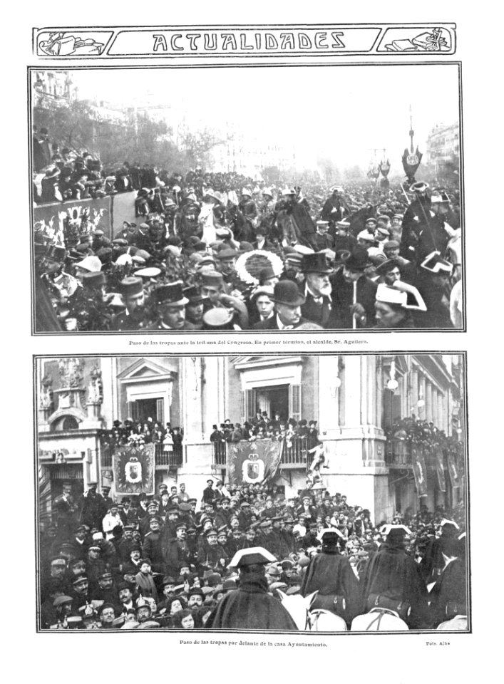 1910-01-27, Actualidades, Regreso de tropas de Melilla (11)