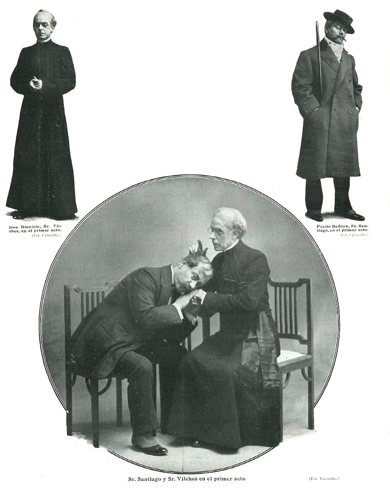 1910-11, Comedias y Comediantes, fotos varias, Calvache