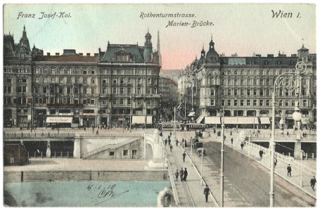 19100104 wien franz josef kai rothenturmstrasse photo