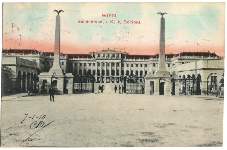 19100107 wien schonbrunn