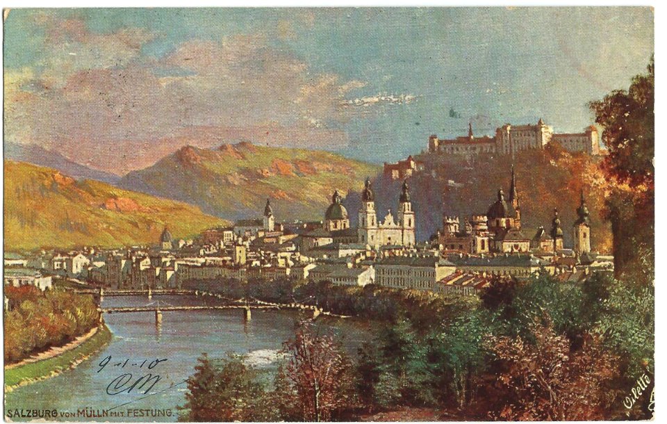 19100109 salzburg von mulln mit festung