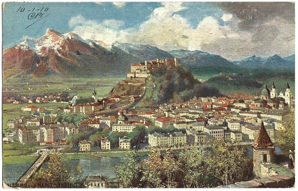 19100110 salzburg vom kapuzinerberg