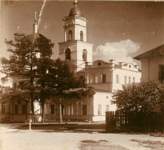 1910Церковь успения божьей матери в новотихвинском монастыре
