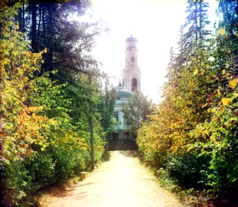 1910Харитоновский сад и Вознесенская церковь photo