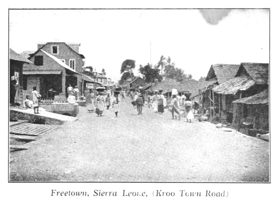 HEARD(1911) Kroo Town Road at Freetown, Sierra Leone