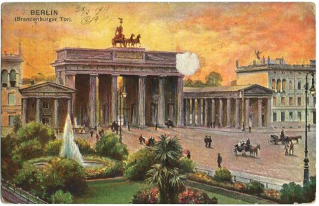 19110328 berlin brandenburger tor