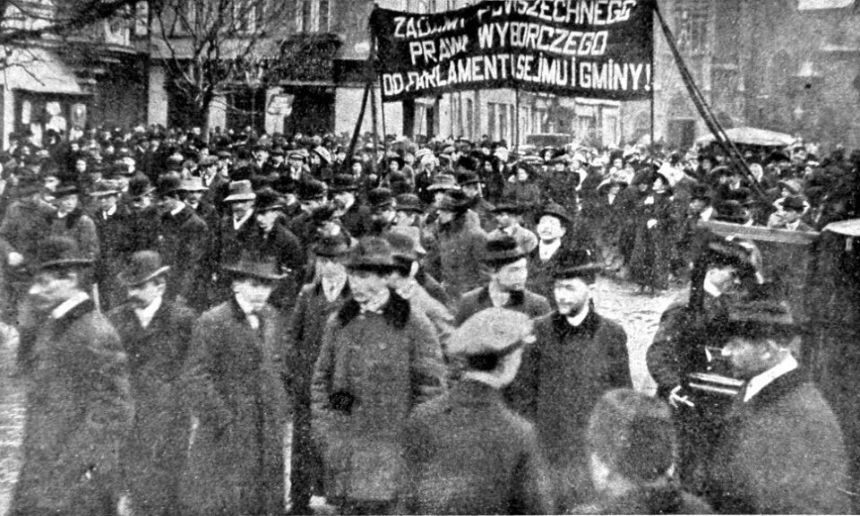1911 pochód w Dzień Kobiet
