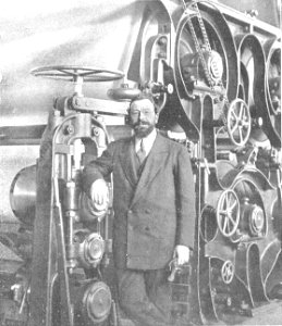 1912-12-25, Mundo Gráfico, Nicolás Urgoiti, ilustrado ingeniero, director gerente de la Papelera Española, Campúa