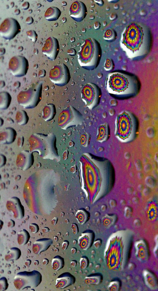Reflection water rain