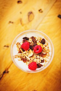 Cereal muesli raisins