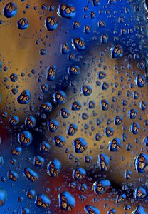 Reflection water rain
