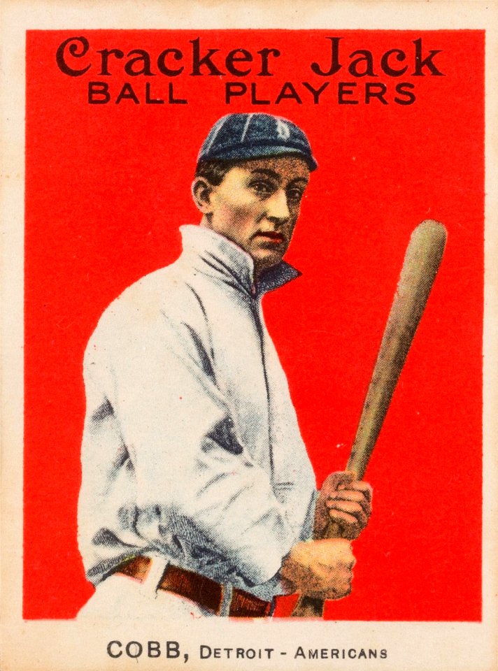 1914 Cracker Jack Ty Cobb