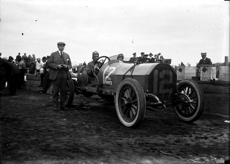 1914 Tacoma Speedway Billy Taylor Alco 12 Marvin D Boland Collection SPEEDWAY034