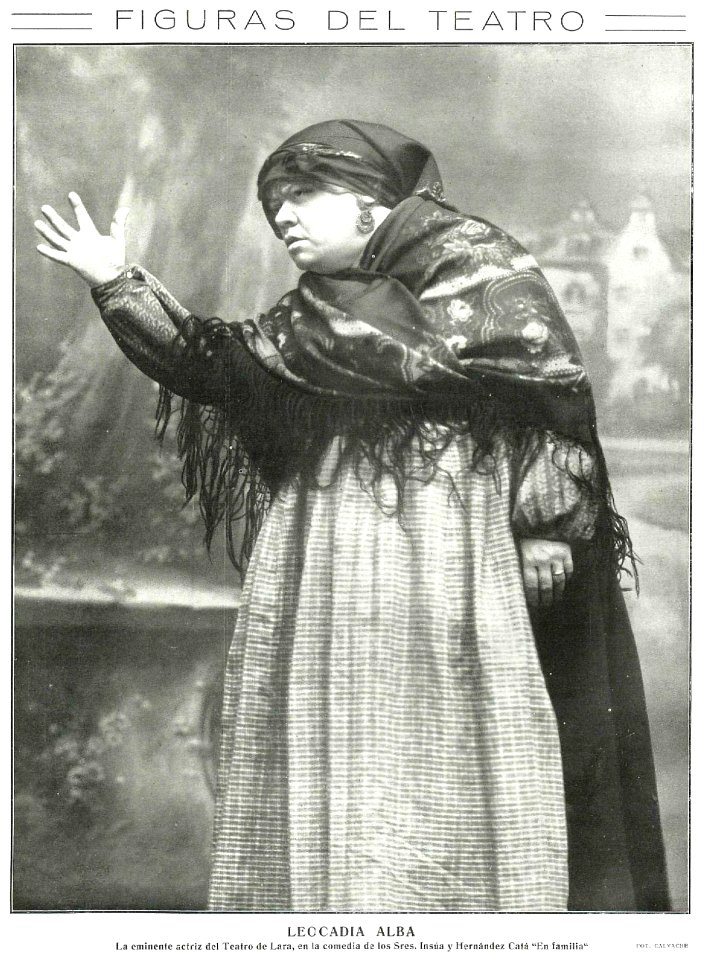 1914-02-07, La Esfera, Leocadia Alba, Calvache