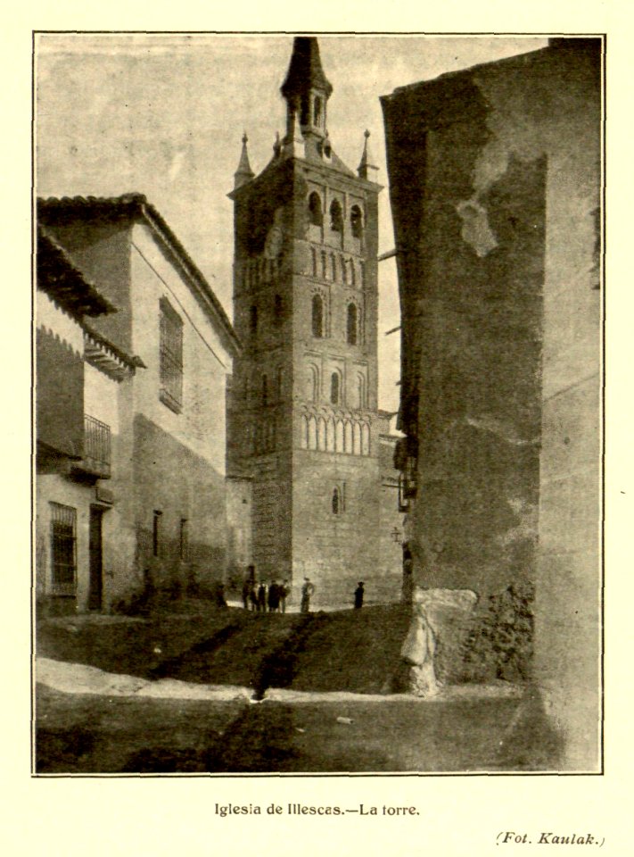 1914-02, Arte Español, Iglesia de Illescas, la torre, Kaulak