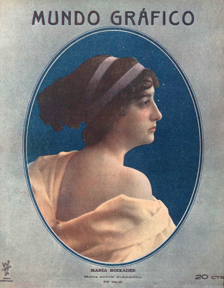 1914-07-08, Mundo Gráfico, María Boixader, Kaulak