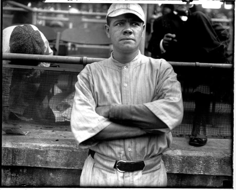 1915 Babe Ruth by Underwood & Underwoood