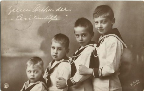 19140511 essen die sohne unseres kronprinznpaares