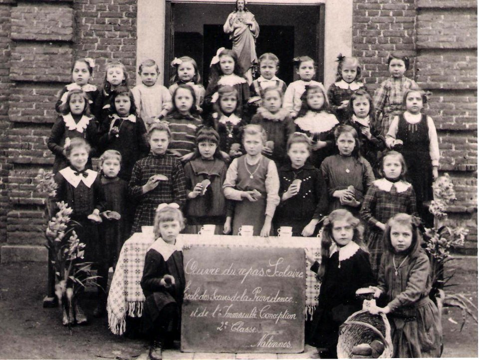 1917 - Soeurs de la Providence - Oeuvre du repas scolaire