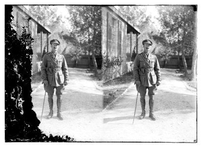 1917 capture & occupation of Palestine. Brit. (i.e., British) officer LOC matpc.08071